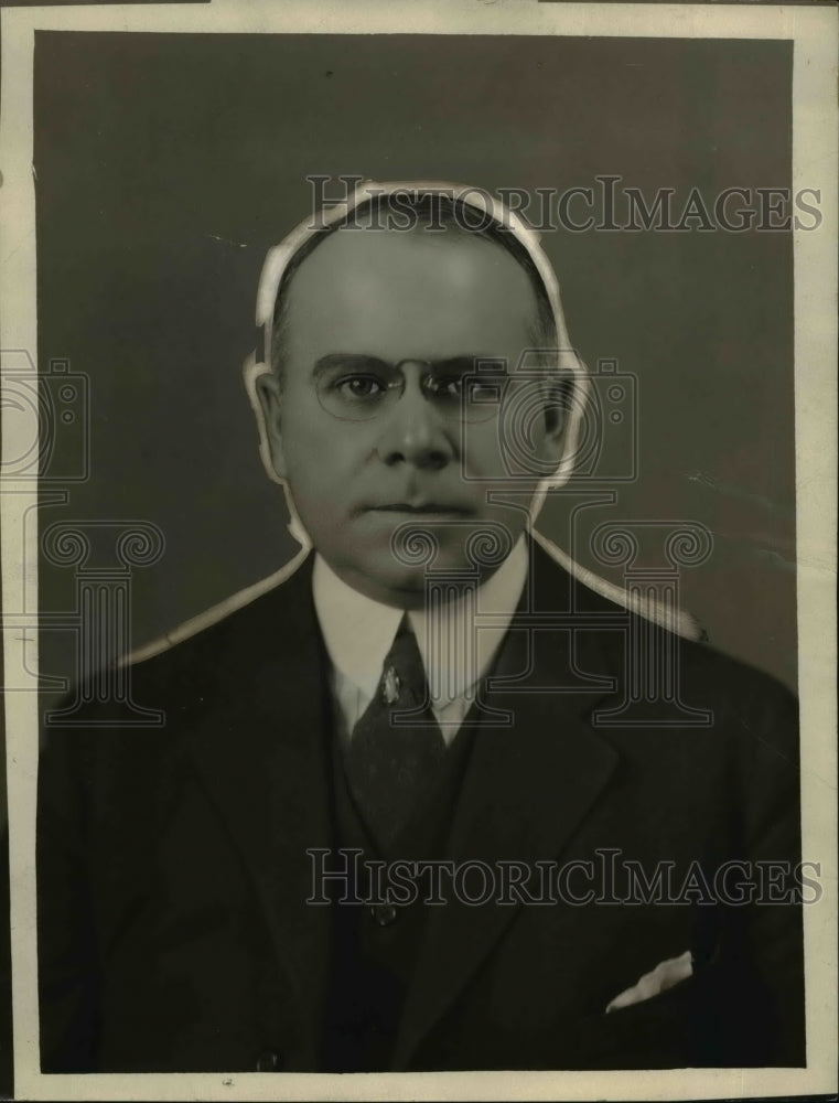 1927 Press Photo Thomas H MacDonald Bureau of Public Roads US Dept Agriculture - Historic Images