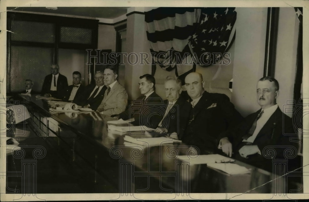 1922 US Railroad Board, EM Powell, Al Phillips, J Elliott - Historic Images