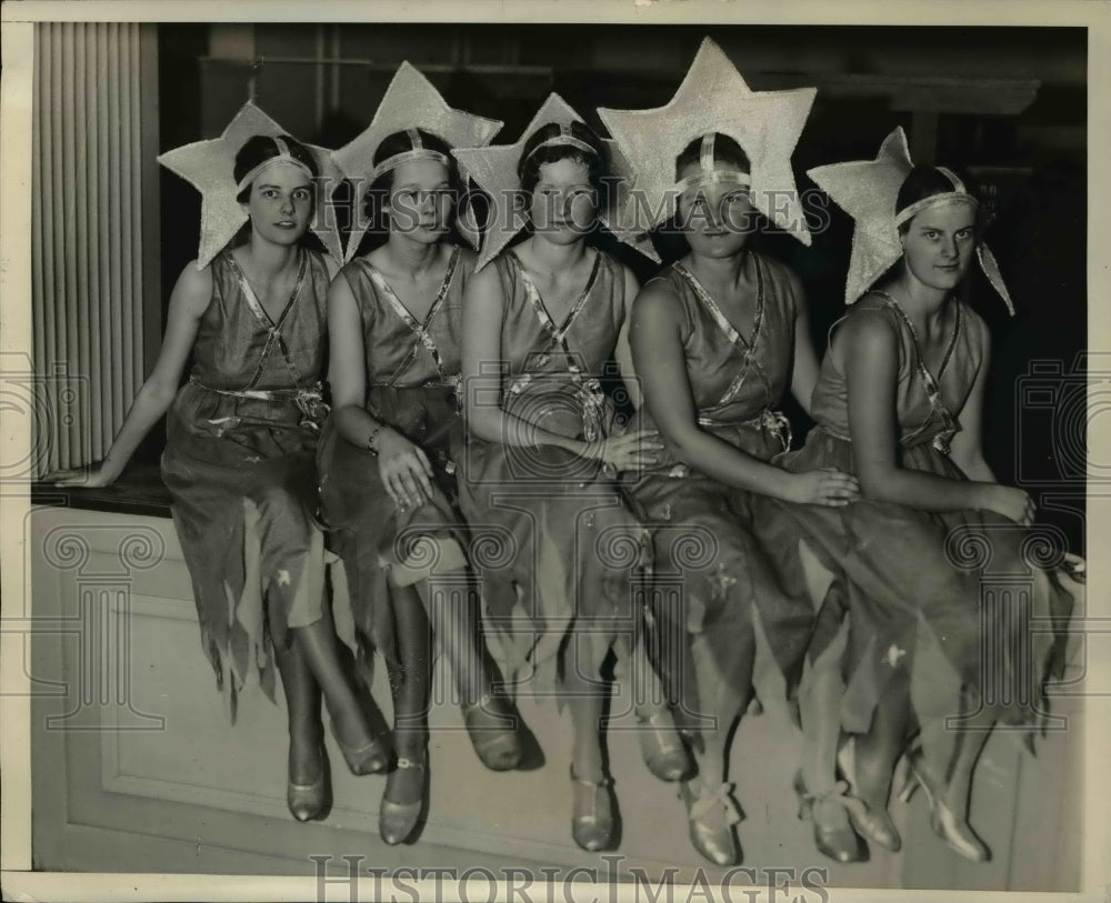 1931 Phila, Pa debutantes Eleanor Wood, Louise Vauclain-Historic Images