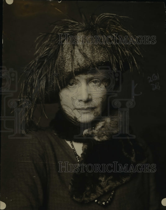 1922 Press Photo Mrs Rose McFarland wife