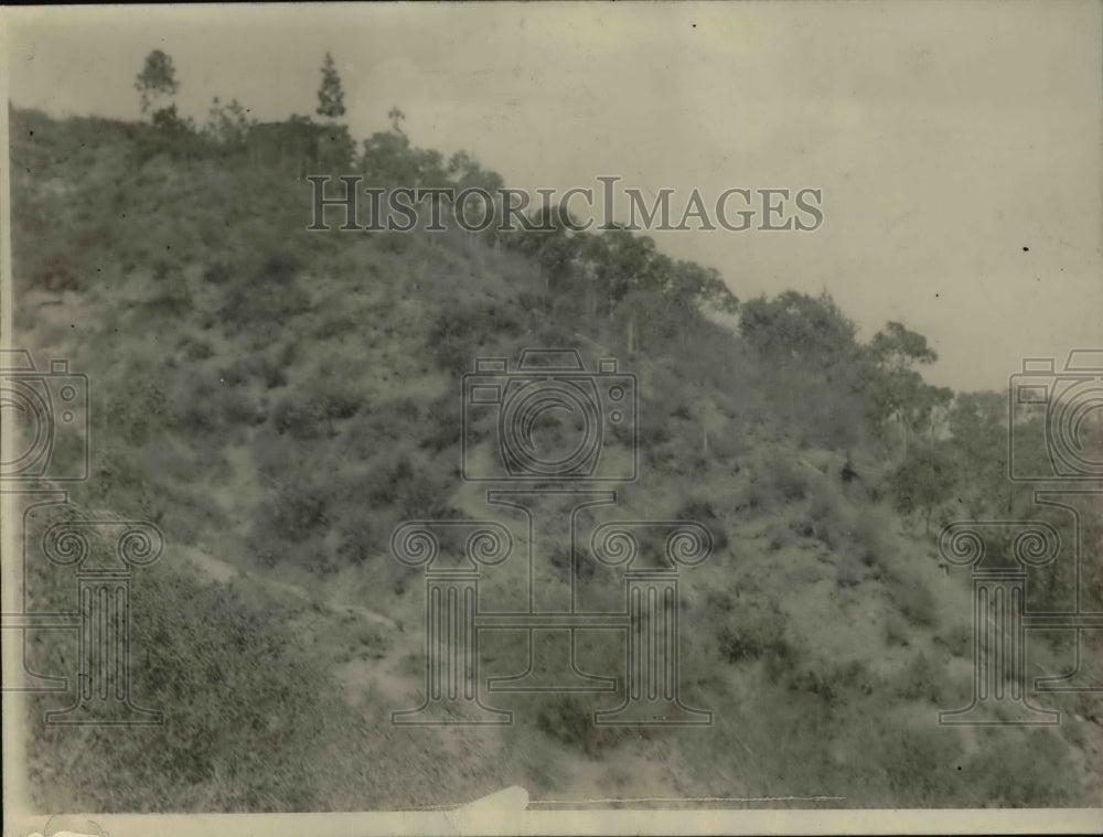 1925 Press Photo Table Alacenta mountain for test of suns rays - Historic Images