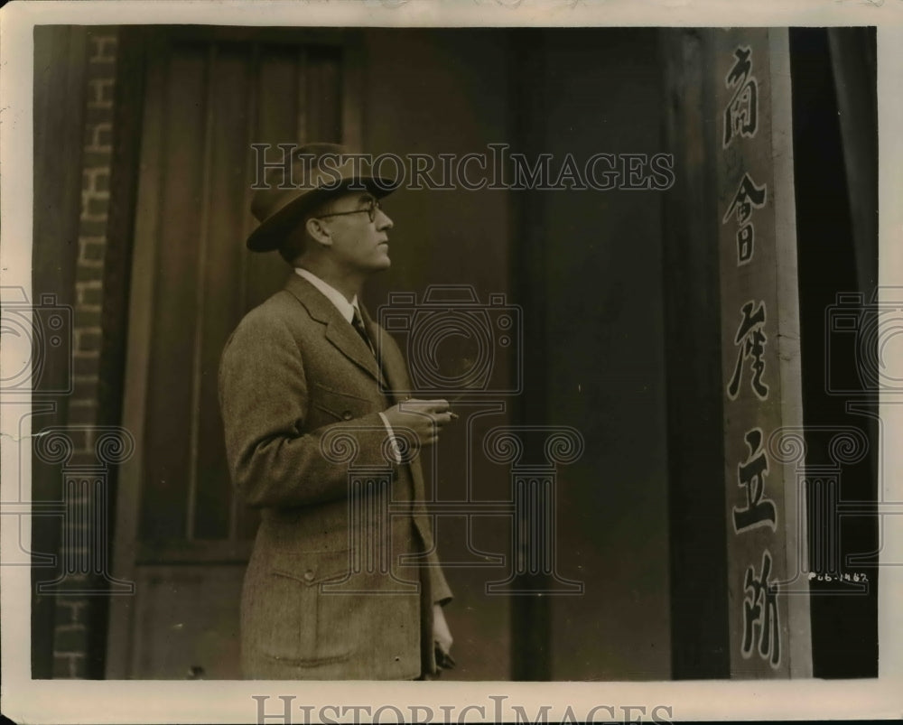 1925 Press Photo Novelist/Author Governeur Morris - Historic Images