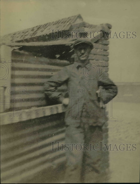 1921 Press Photo Whiting Williams as Miner in France-Historic Images