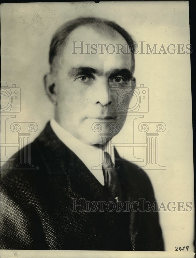 1923 Press Photo Francis Marleigh, Federal Fuel Distributor - Historic Images