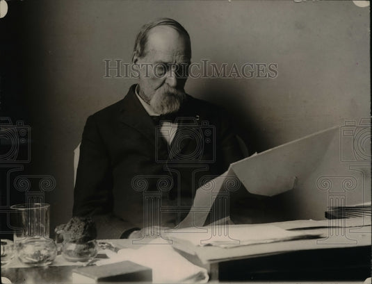 1920 Press Photo Stephen R. Whitney, decedent of the inventor of the screw prop - Historic Images