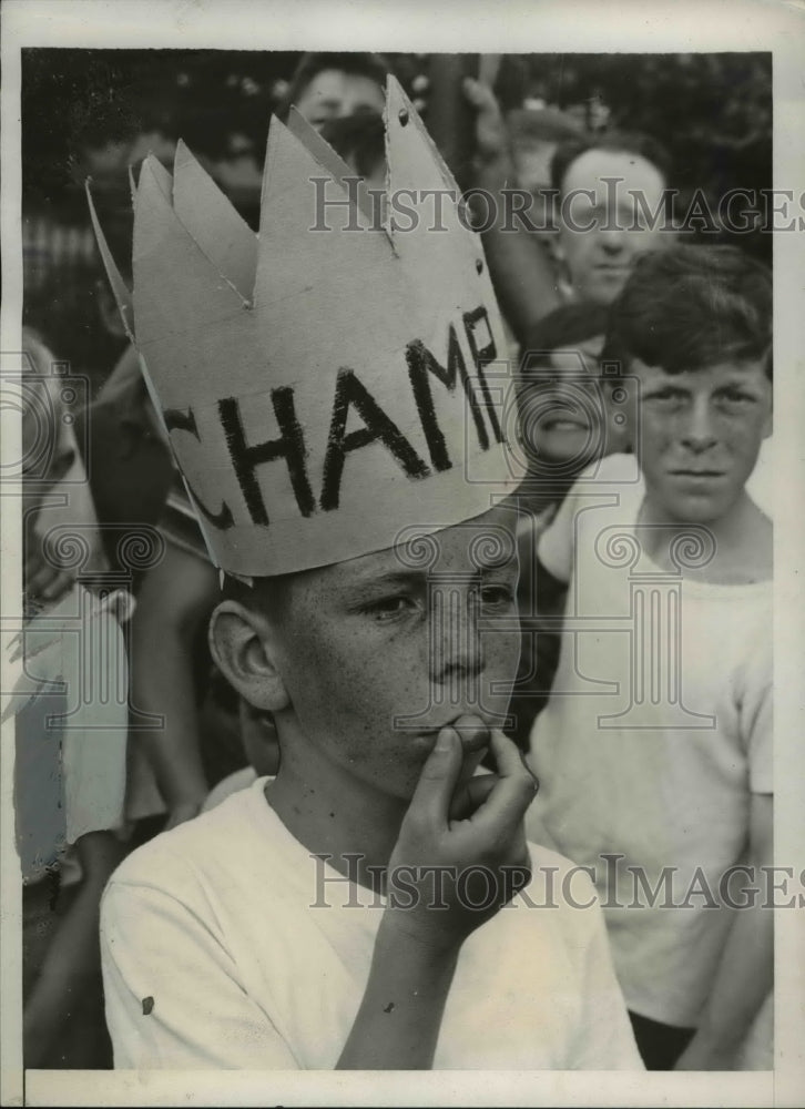 1939 Press Photo Charlie Kennedy West Philadelphia Boy Aggie Champ - Historic Images