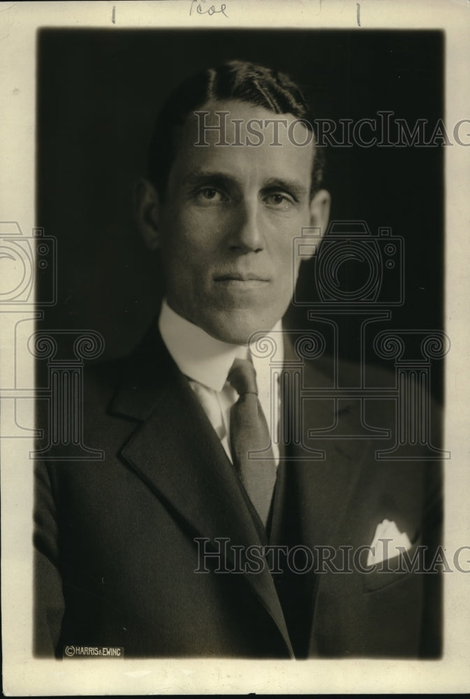 1919 Press Photo John W. Hallowell, appointed asst secretary of the Interior - Historic Images
