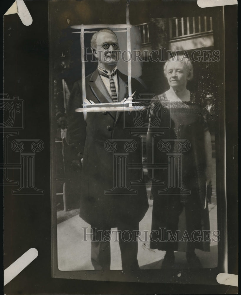 1925 Press Photo Dr H WB Myuch of Indianapolis Ind - Historic Images