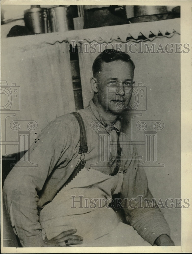 1925 Press Photo Ray L Martin Council Bluffs Iowa reckless driving charges - Historic Images