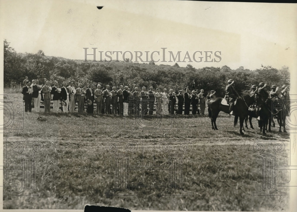 1929 Press Photo Scene from the 21st Annual Governor&#39;s Conference at Conn - Historic Images