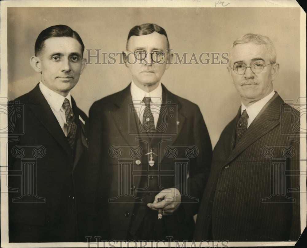 Press Photo WM G. Greimer, RW McVay & FM Potter, Directors of Ohio Hardware Ass - Historic Images
