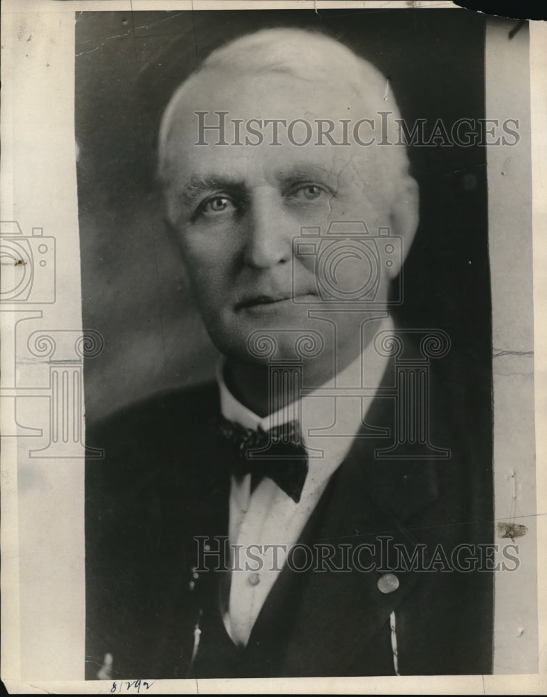 1922 Press Photo EW Osenton of West Virginia - Historic Images