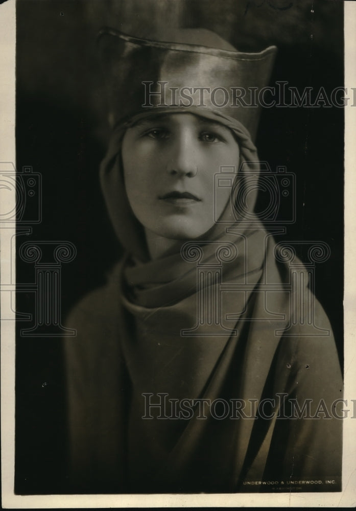 1927 Press Photo Elizabeth Hitt engagement to Ander de Hortelendy of Hungary - Historic Images