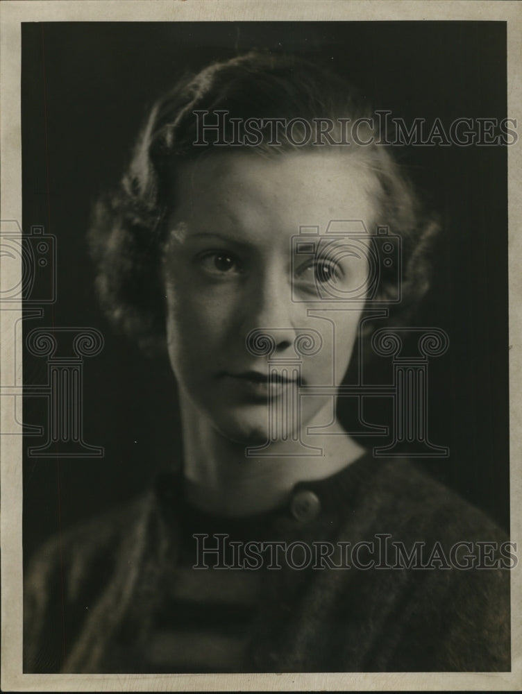 1936 Press Photo Florence Stackhausen of Canford Ave - Historic Images