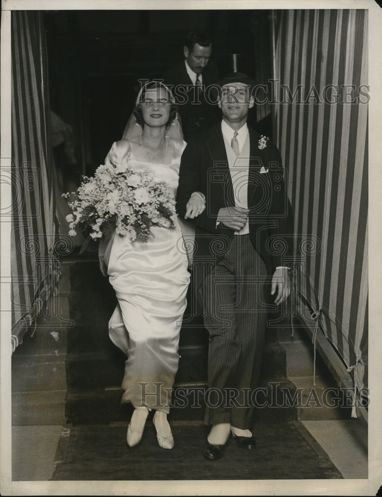 1931 Press Photo Robert Leedon to wed Evelyn O Talbott in NYC - Historic Images