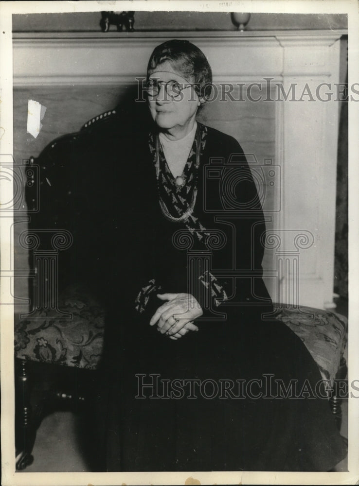 1935 Press Photo Salt Lake City Ut Mrs Maria Dougall descendent of Brigham Young - Historic Images