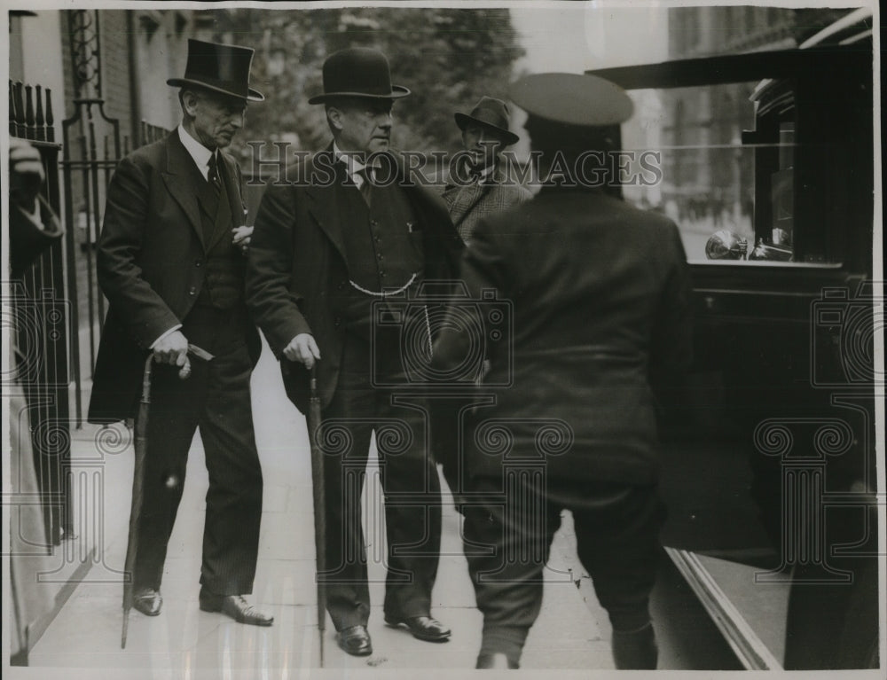 1931 Press Photo Lord Reading, Mr. Standley Baldwin  Lord Pres. Council - Historic Images