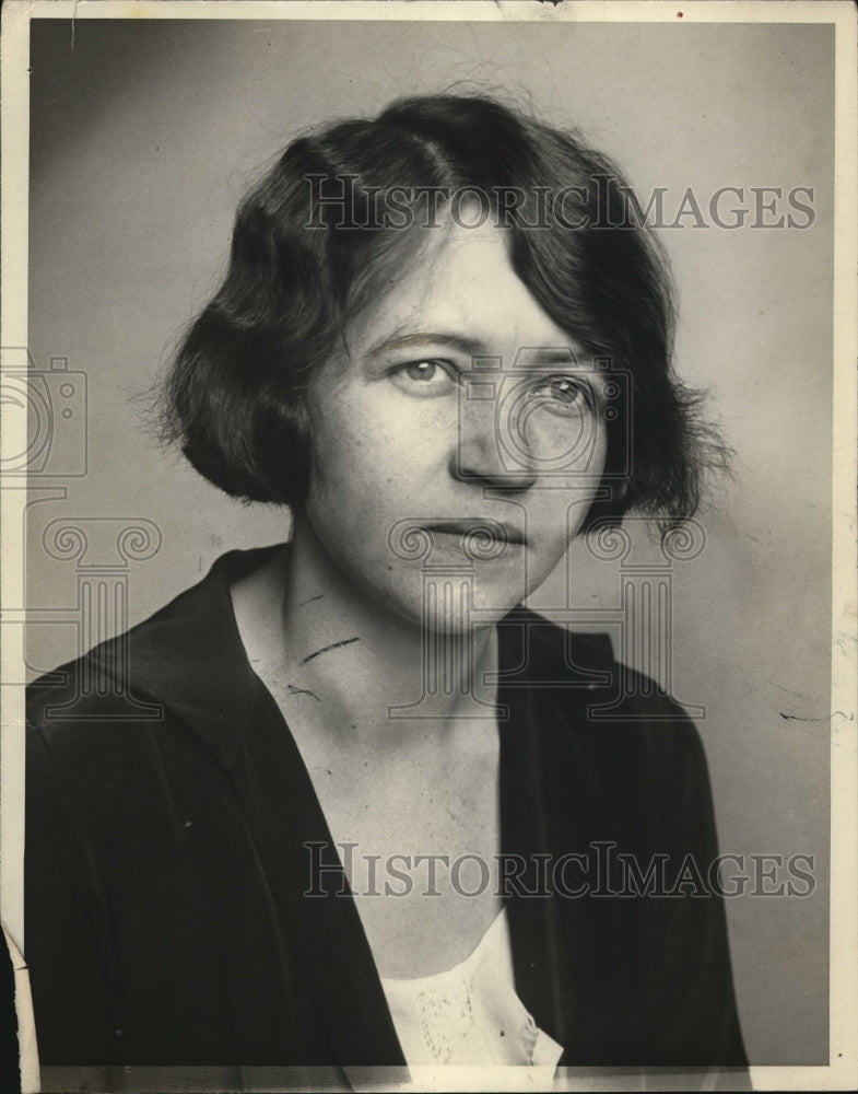 1924 Press Photo Hortense Sounders - Historic Images