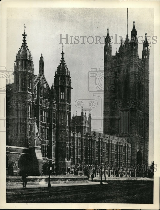 1940 Press Photo View of England's Historical House of Lords - Historic Images