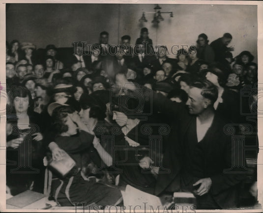 1922 Press Photo Mrs. Hazek Mc Wally of Ind. was acquitted of killing babies - Historic Images