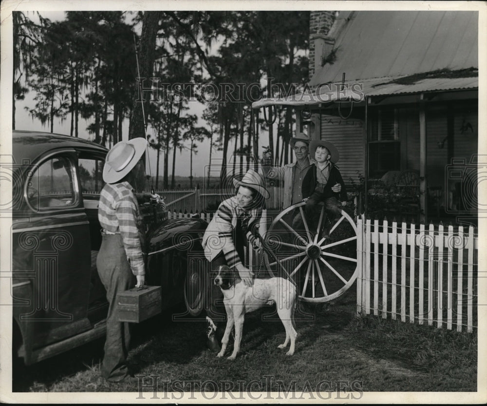 1942 Press Photo Parker Ranch Florida - nex25560-Historic Images