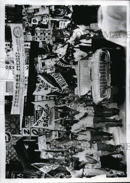 1968 Press Photo Panama City Pre-Government Parade District-Historic Images