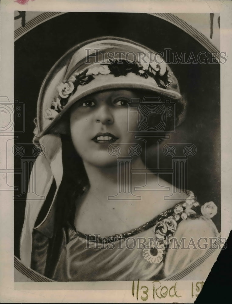 1922 Press Photo Grace Vanderbilt, now Mrs. Henry G. Davis III. - Historic Images