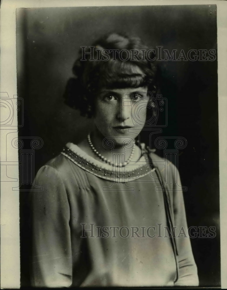 1931 Press Photo Jennie Wood. - Historic Images