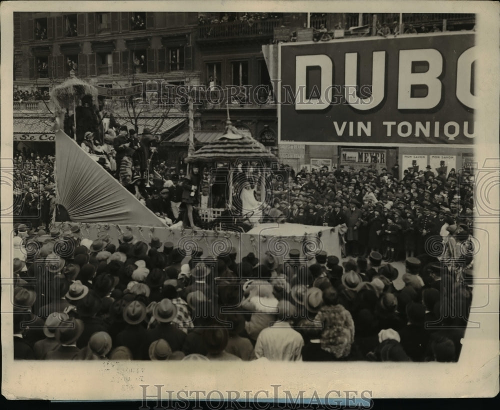 1927 The Annual Mi-Careme (Mid Lent) festival in Paris-Historic Images