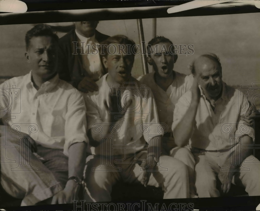 1921 Press Photo W. Beck, Warrenrath, Tom Shipp, Louis Fuertez - Historic Images