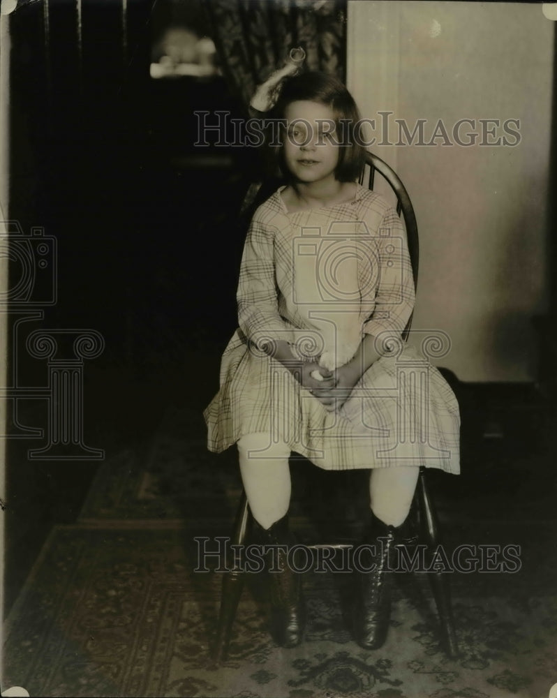 1922 Press Photo Madeline Glass, sister of Jimmie Glass - Historic Images