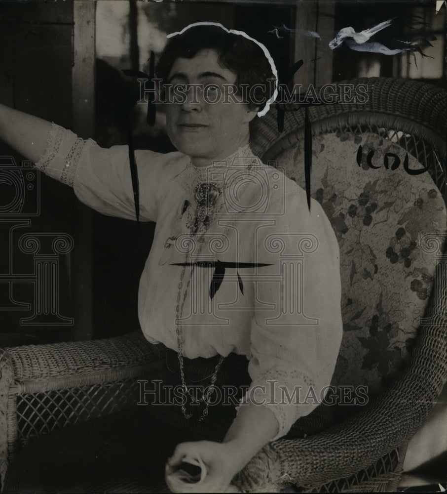 1914 Press Photo Dr Jessica Peixotto - Historic Images