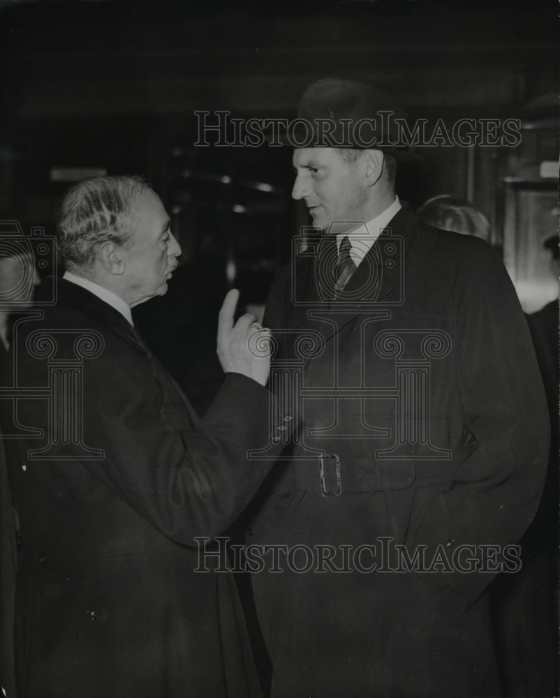 1938 Press Photo Crown Prince Frederick and Crown Princess Ingrid of Denmark in - Historic Images