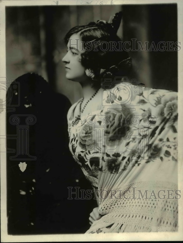 1920 Press Photo Ramona Lafevre sister charge d' affaires legation of Panama - Historic Images