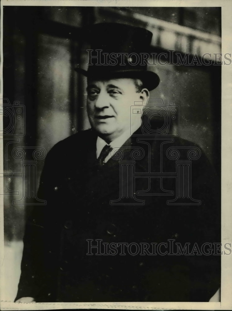 1925 Press Photo Colonel James Logan American Representative Paris Conference - Historic Images