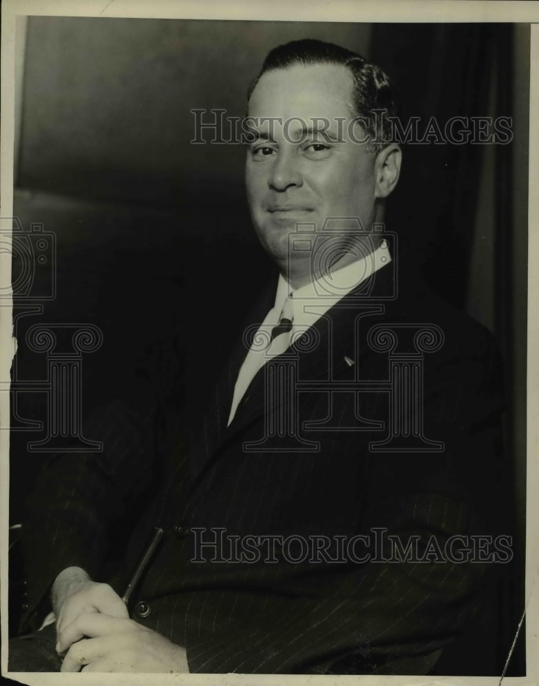 1927 Press Photo Richard C Pattersen Jr Commissioner of NYC - Historic Images