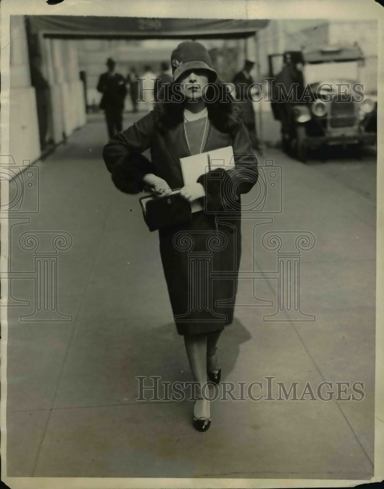 1927 Mrs. Dewey Ehort, member of New York&#39;s fashionable society set,-Historic Images