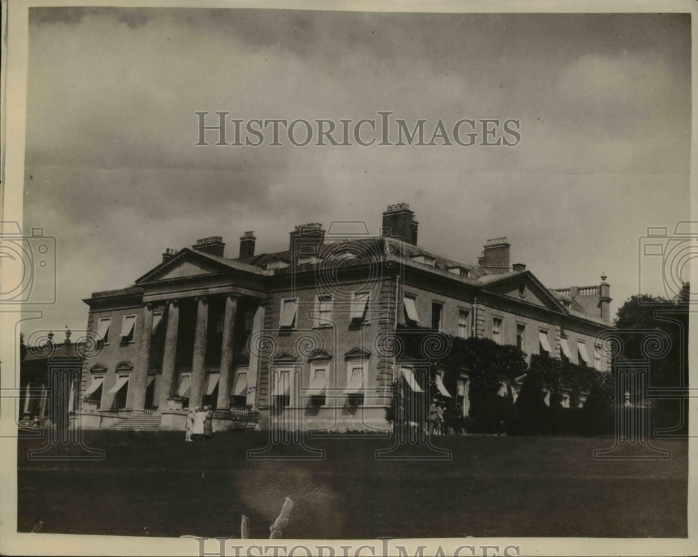 1933 Press Photo Broadlands home of Lord Louis at Romsey Haats in 1922 - Historic Images