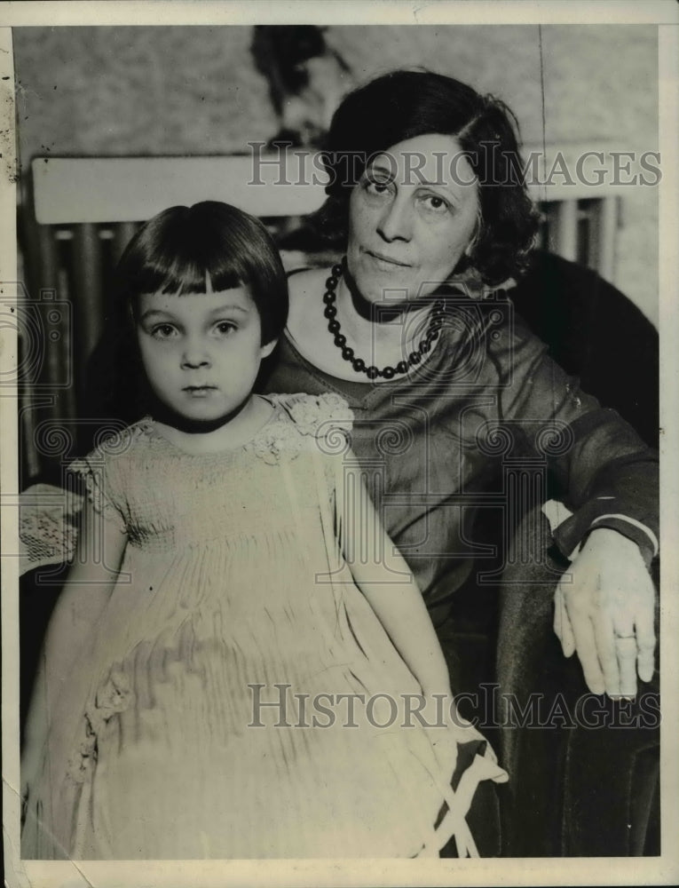 1931 Press Photo Mrs. Alice Echelmeir, a widow, who died last month. She willed - Historic Images