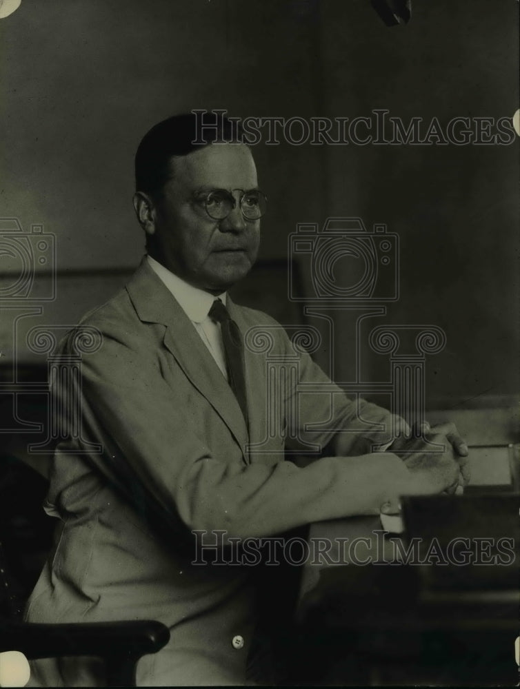 1922 Press Photo J B Emull Pres of Emergency Fleet Corp - Historic Images
