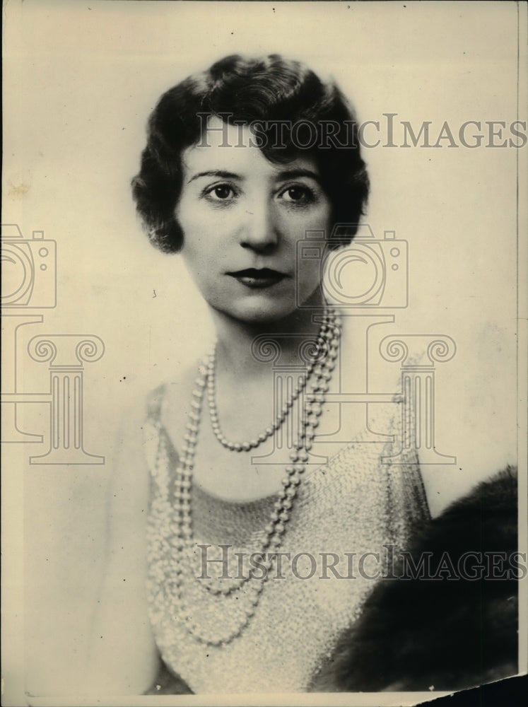 1926 Press Photo Lady Brinckman Bart - Historic Images
