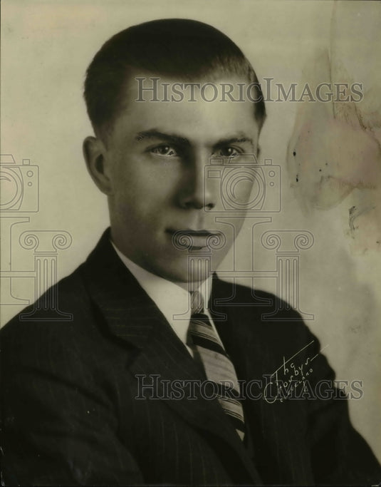 1924 Press Photo Ben Truesdale - Historic Images