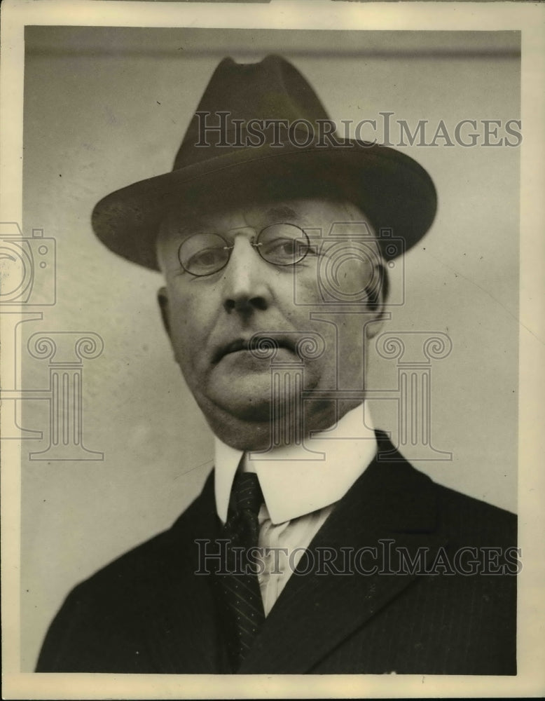 1925 Press Photo Seattle Wash Charles F Massey cement producer - Historic Images