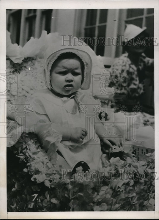 1938 Press Photo Elizabeth Eleanor Arrison, daughter of Mr & Mrs Forrest Arrison - Historic Images