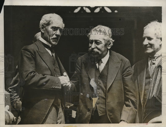 1931 Press Photo Ramsay MacDonald, Prime Minister of England & Aristide Briand - Historic Images