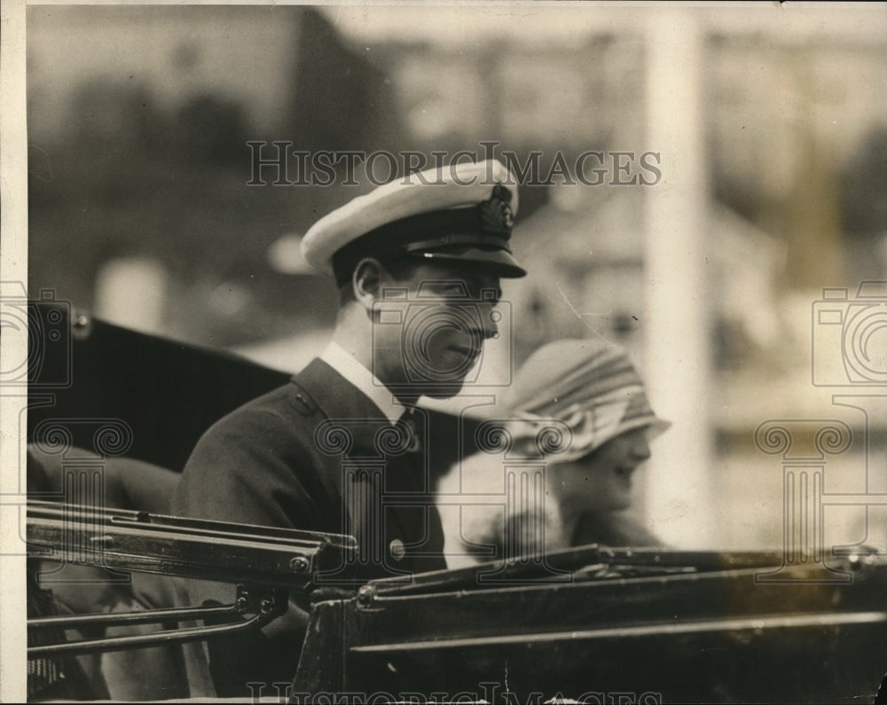 1927 Press Photo Quebec Canada Prince George for Diamond Jubilee - Historic Images