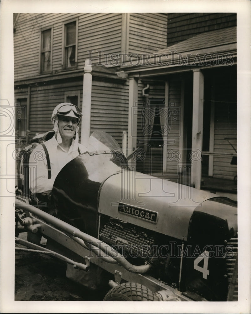 1948 Press Photo LeRoy G. Sanderson in Cleveland. - Historic Images