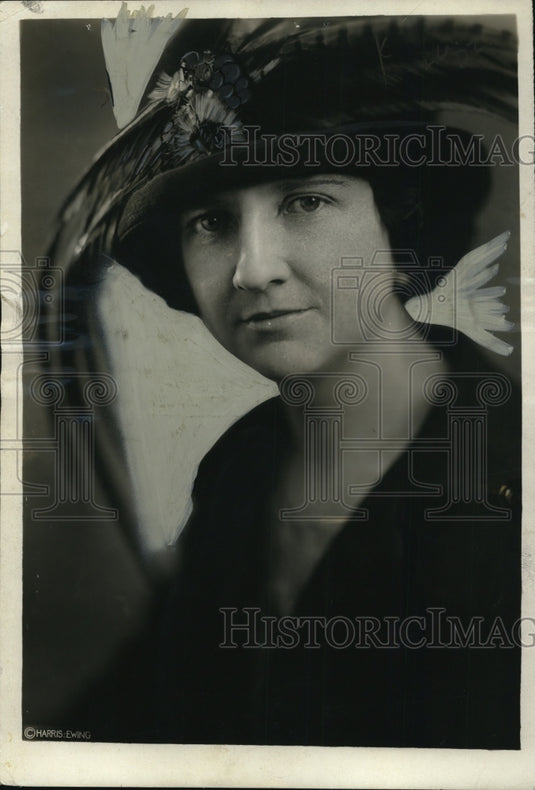 1921 Press Photo  Mary Adams Stevens to attend the Queen of Cotton Carnival - Historic Images