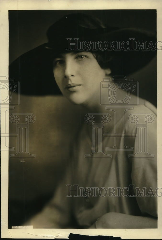 1922 Press Photo Madam Bendix, Lutwig bendix's wife, financial adviser - Historic Images