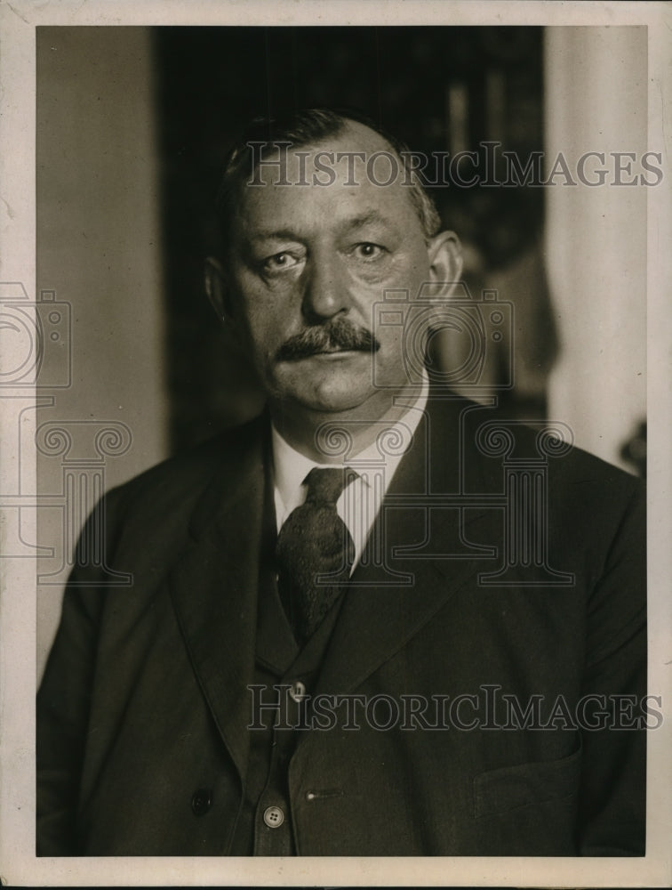 1919 Press Photo Jacob Fisher, Union secretary and American Federation of Labor - Historic Images